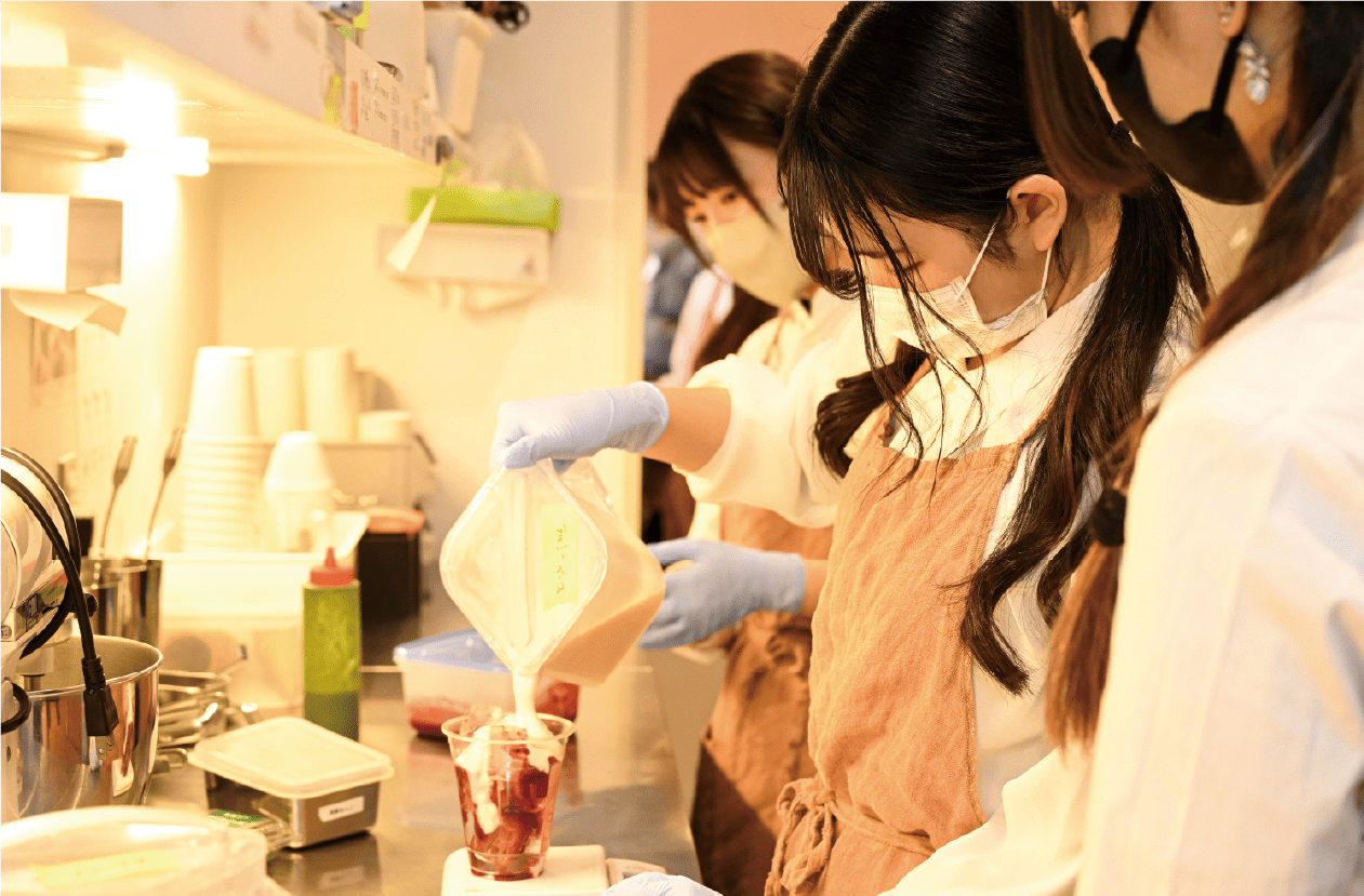 メニュー開発　写真